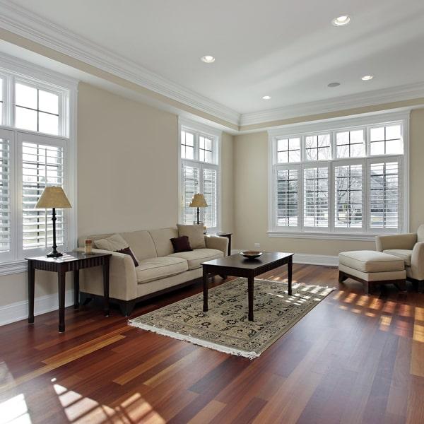 laminate floors with moisture-resistant properties can be installed in areas prone to moisture